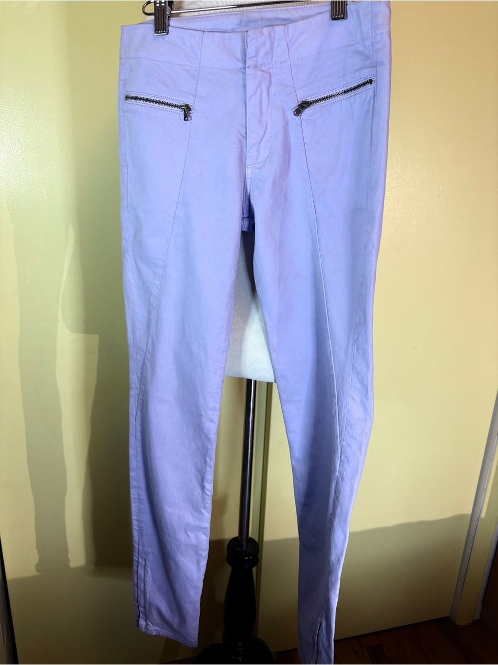 Versus by Gianni Versace Shimizu Pants in Lavender. Callout